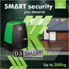 Centurion D3 Smart Gate Motor Kit + Anti-Theft Bracket