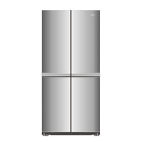 Goldair 500 L Side By Side Fridge Silver
