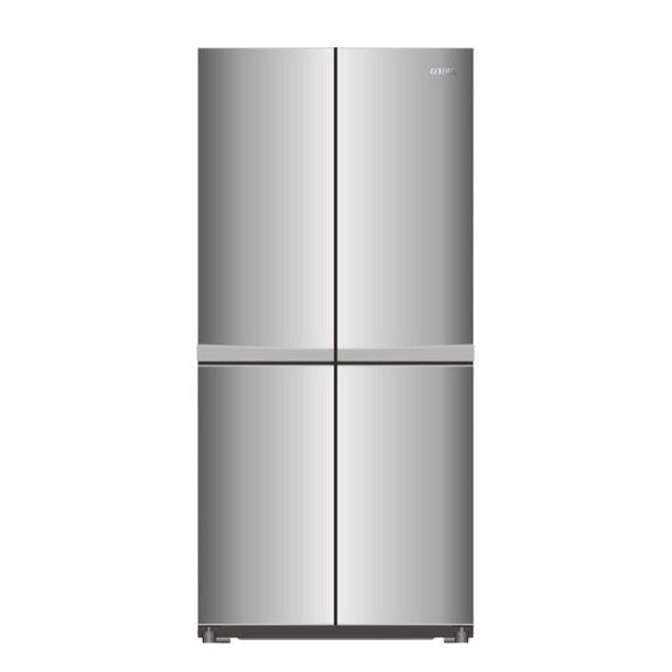 Goldair 500 L Side By Side Fridge Silver