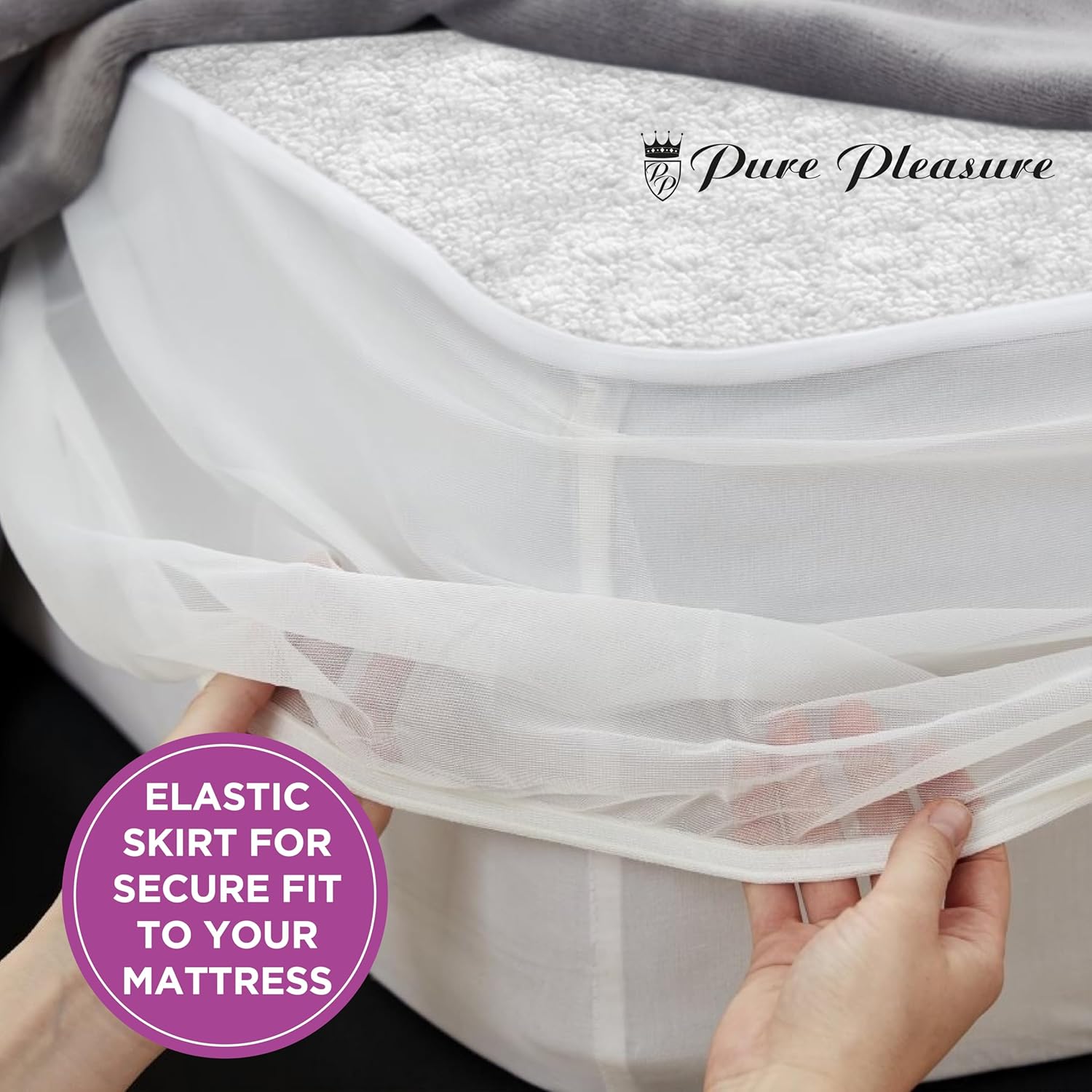Wellbeing 100% Cotton Quilted Top Electric Blanket