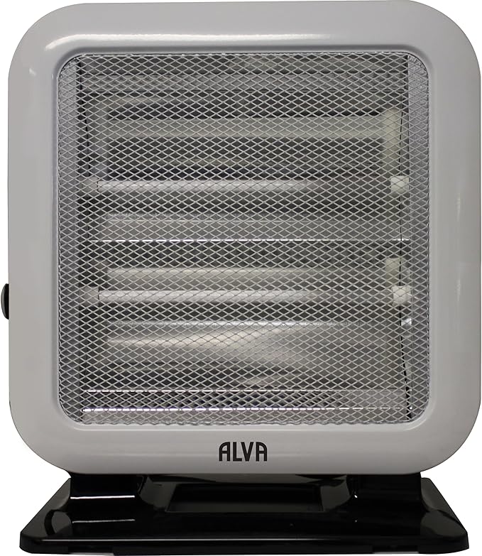 ALVA Electric Quartz Heater 1600W | Dual Sided | 4 Bars | 12 Month Warranty