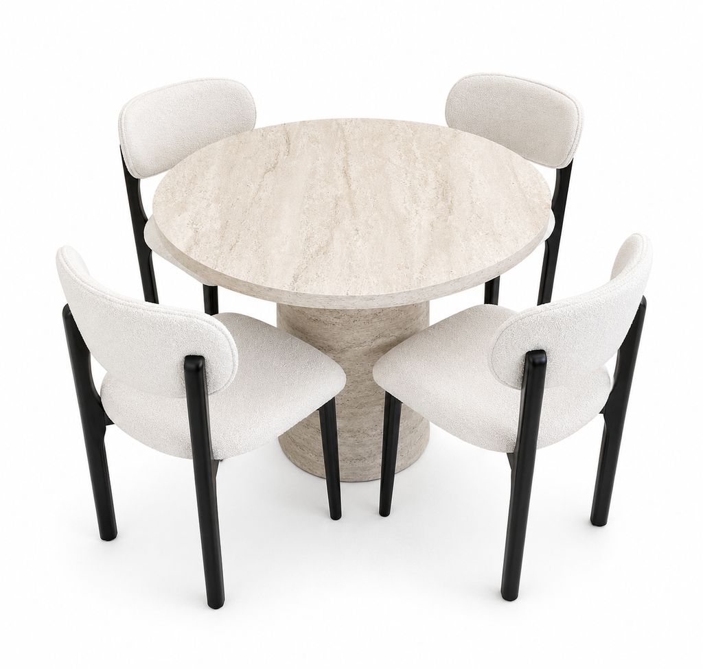 Nova 4 seater dining set