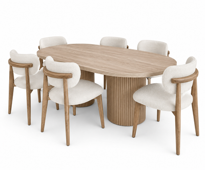 Aspen 6 Seater Dining Set
