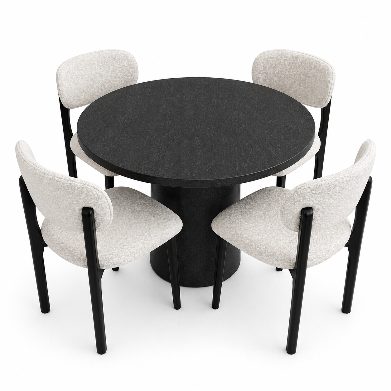 Nova 4 seater dining set