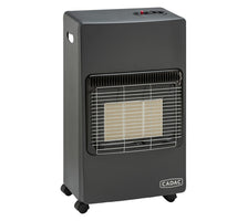 CADAC 3 Panel Roll-About Gas Heater – 4100 W LPG Indoor and Outdoor Portable Heater CAD 943 Black