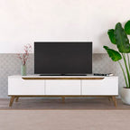 Liverpool White TV Stand