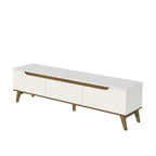 Liverpool White TV Stand