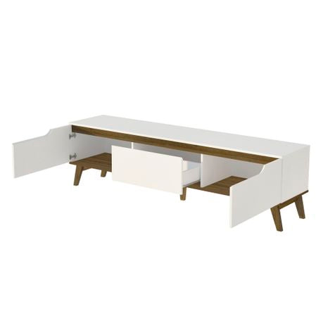 Liverpool White TV Stand