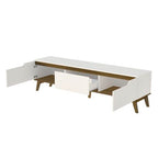 Liverpool White TV Stand