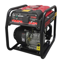 STECO Inverter Generator 3200 W Red and Black