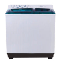 Midea Twin Tub Top Loader Washing Machine 15 kg Blue/White