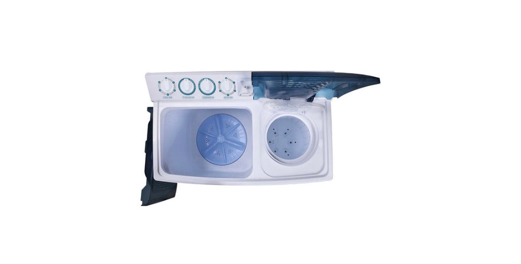 Midea Twin Tub Top Loader Washing Machine 15 kg Blue/White