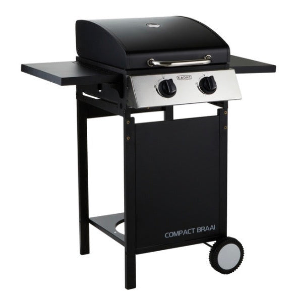 Cadac 2 Burner Compact Gas Braai Space-Saving Design and Precise Heat Control