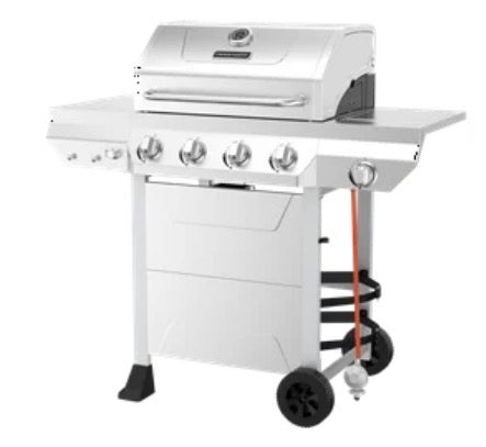 Megamaster Pinnacle Series 4-Burner Gas Braai Side Burner
