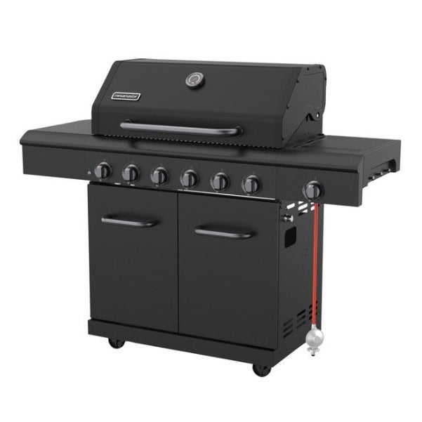 Megamaster Apex Series 6-Burner Gas Braai With a Cover Side Burner