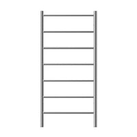 Jeeves Spartan F Heated Towel Rail Polished with Left Power Connection