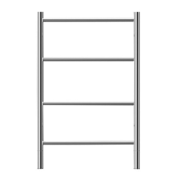 Jeeves Spartan I Heated Towel Rail Polished with Right Power Connection