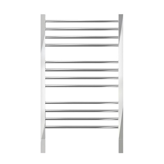 Jeeves Quadro P Heated Towel Rail Polished with Left Power Connection