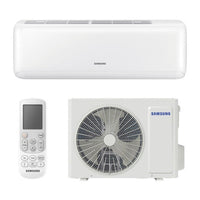 Samsung Non-Inverter 12000 BTU Midwall Split Air Conditioner Fixed Speed Heat and Cool AC AR3000