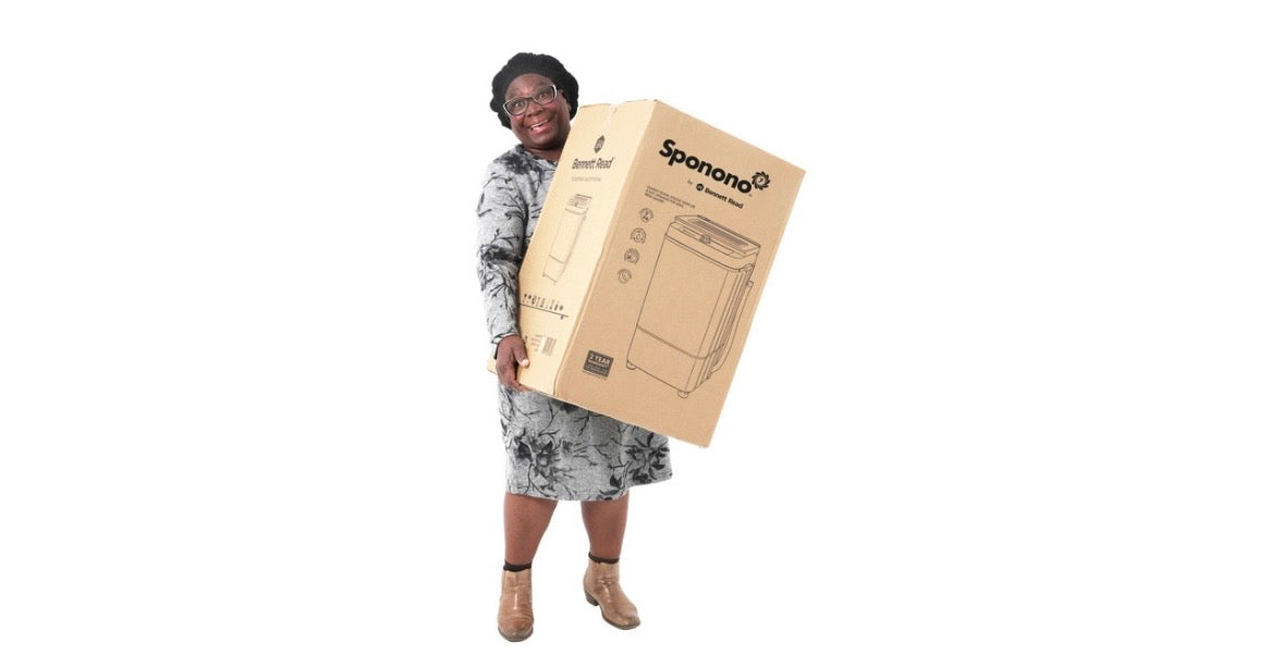 Bennet Read Single Tub Top Loader Washing Machine White and Black 7 KG