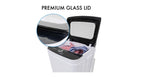 Bennet Read Single Tub Top Loader Washing Machine White and Black 7 KG