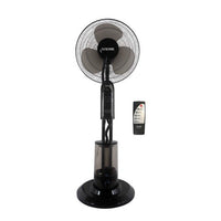 Goldair 40 cm Pedestal Mist Fan with Remote Black GPFM401
