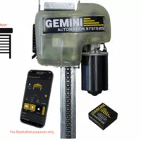 SMART Limit Learning Roll-Up Garage Door Motor (Single Door)