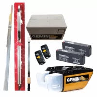 Roll-Up Garage door motor kit (2x Single doors)