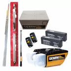 Roll-Up Garage door motor kit (2x Single doors)