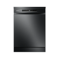 Hisense 15 Place Black Dishwasher H15DTG