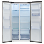 Defy 496L Side By Side Glassdoor Fridge Freezer Water Dispenser DFF456