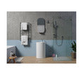 Jeeves Spartan F Heated Towel Rail Polished with Left Power Connection